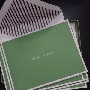 Kate Spade Big Card. Small Party. 8 cards and envelopes
